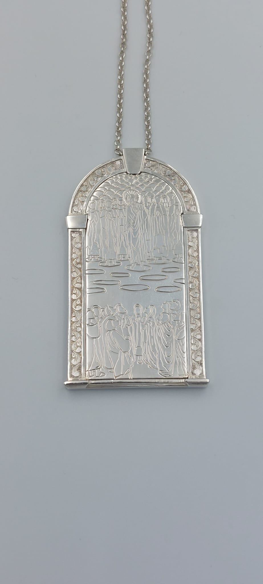 St Philips Stained Glass Necklace